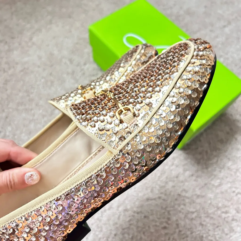 Sam Edelman  sequin loafer. 7.5 - Image 5