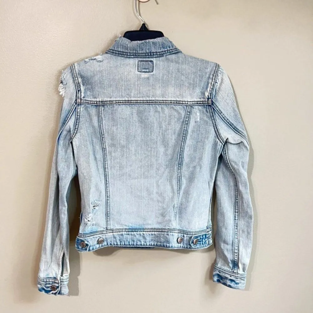 American Eagle small denim jacket - Image 5