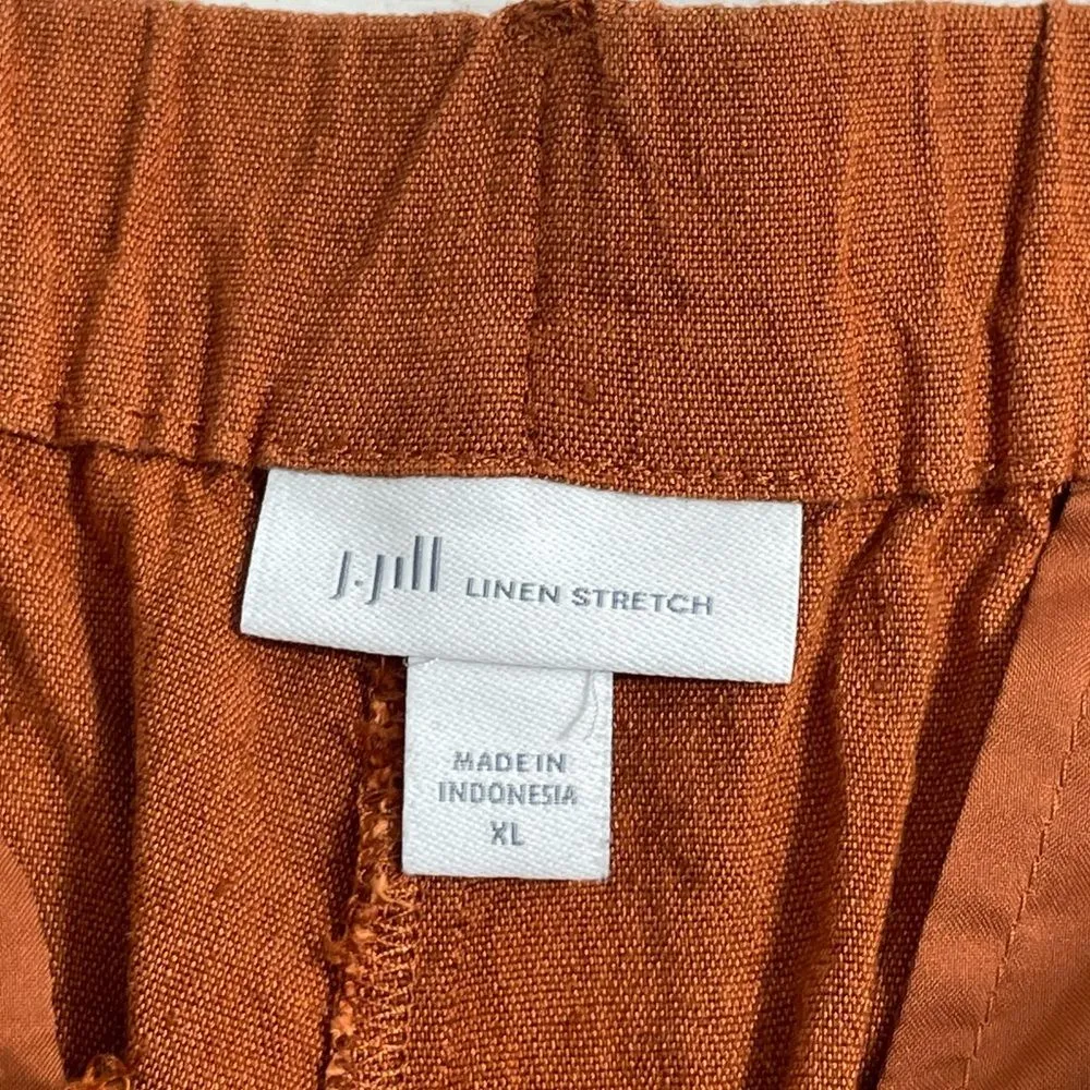 J. Jill Linen Stretch Cropped Pull - Image 5