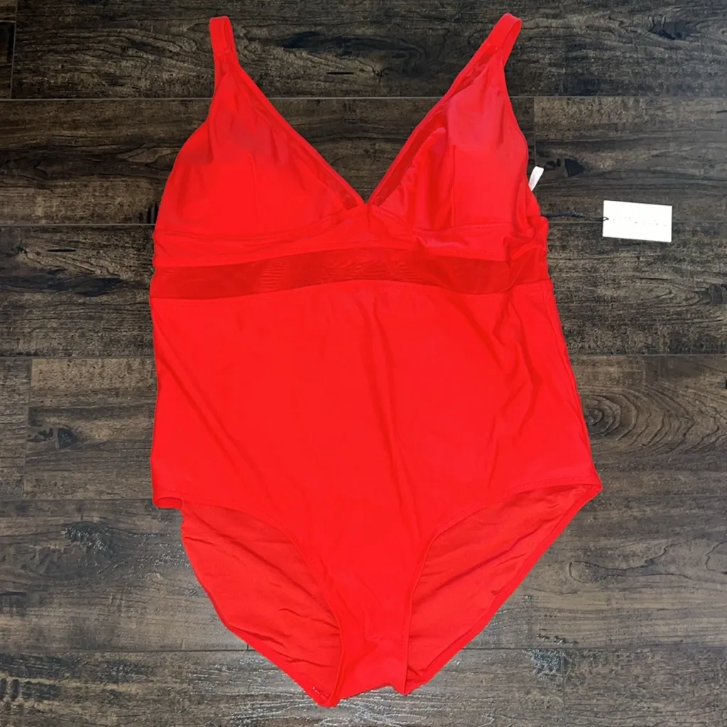 NWT Bethenny Swimwear Power Mesh One Piece Swimsuit - Image 3