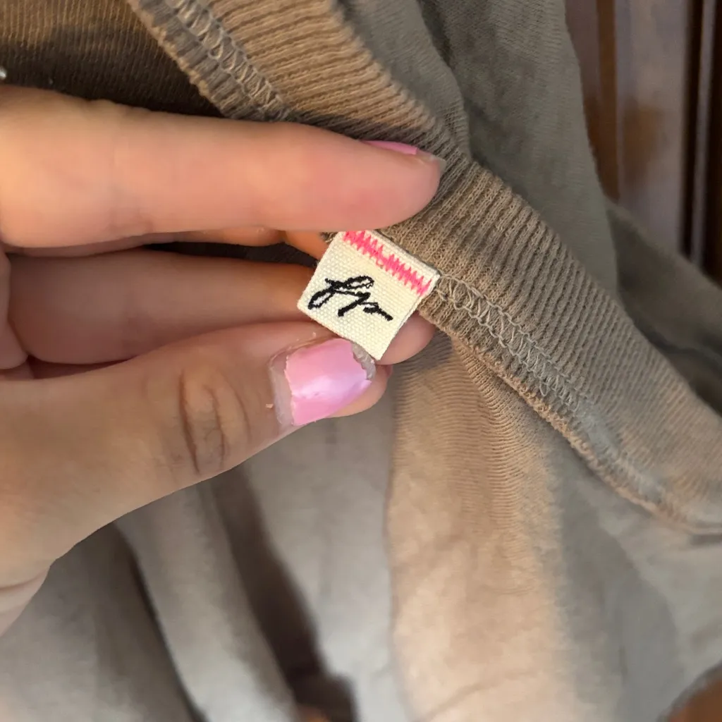 Free People Intimately Summer Slumper Romper Size Medium Brown - Image 6