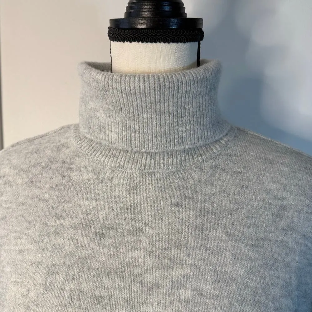 Vince Camuto Women’s Heather Gray Turtleneck Sweater Size XS - Image 3