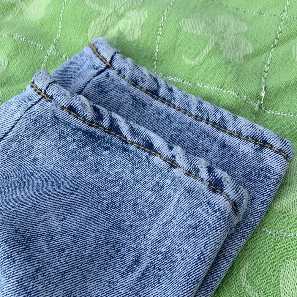 Vintage Jean Perris Acid Washed Jeans Size 27 Blue - Image 8