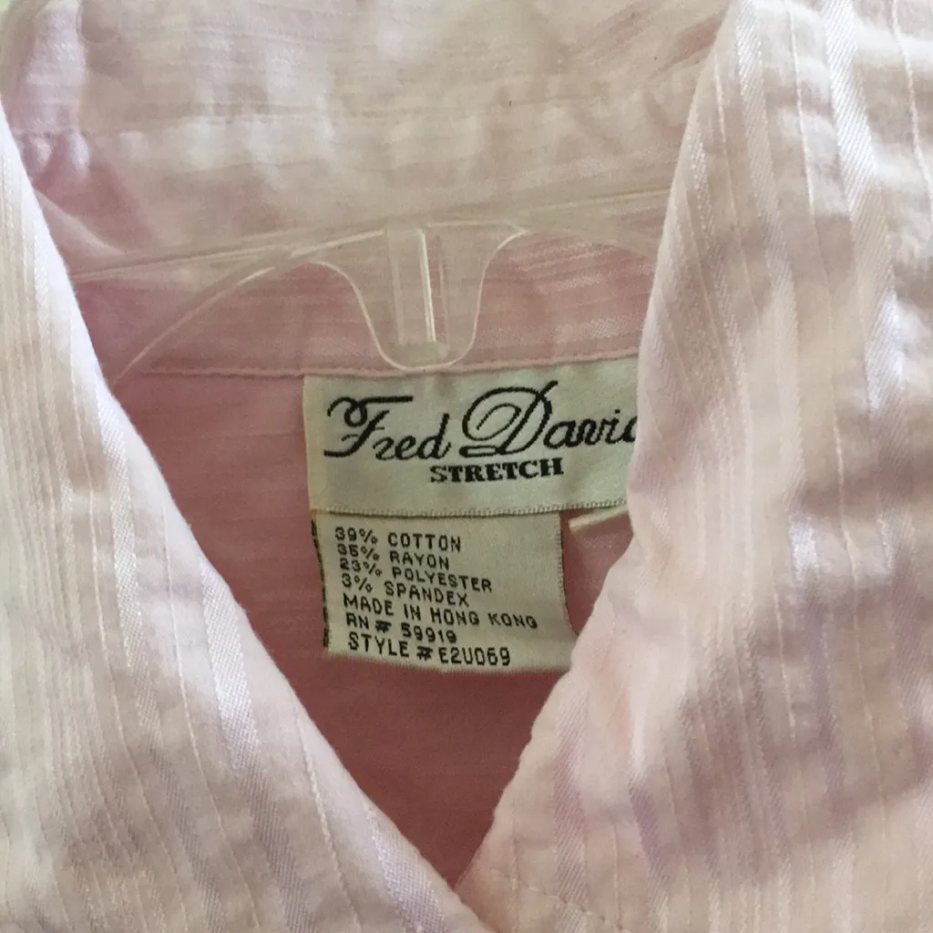 Fred David FINAL MARKDOWN Ladies  blouse xl - Image 4