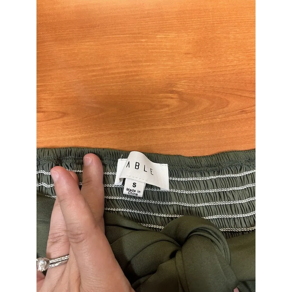 Mable bandeau tie top Olive Army Green Beach, Resort Wear, Sexy Cool Girl size S - Image 5