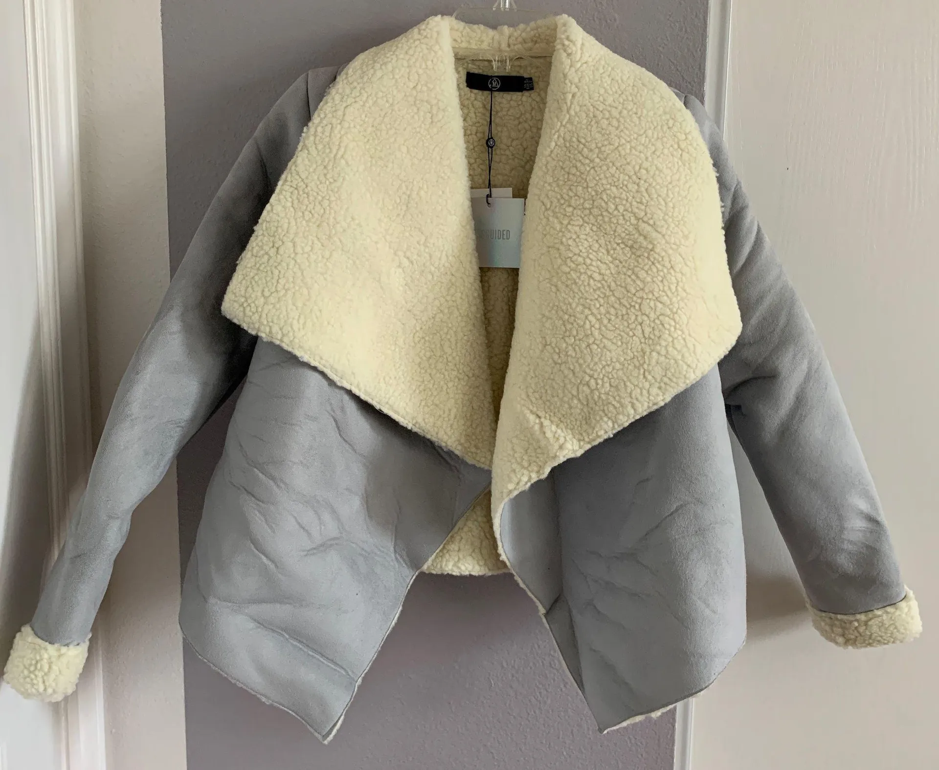 Shearling Waterfall Jacket - Image 2