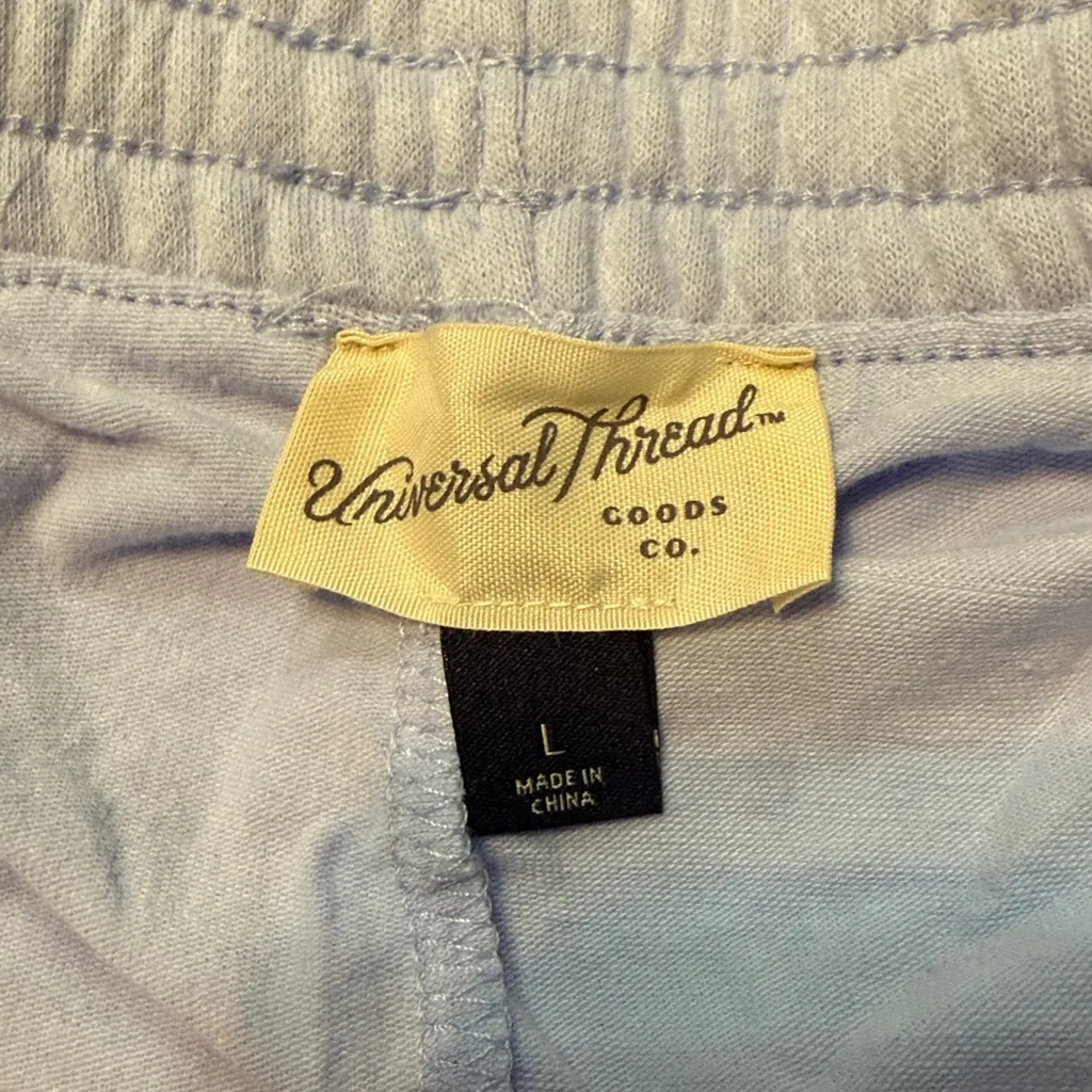 Universal Thread Lavender Purple Mid Rise Pull On Sweat Shorts Size L - Image 3