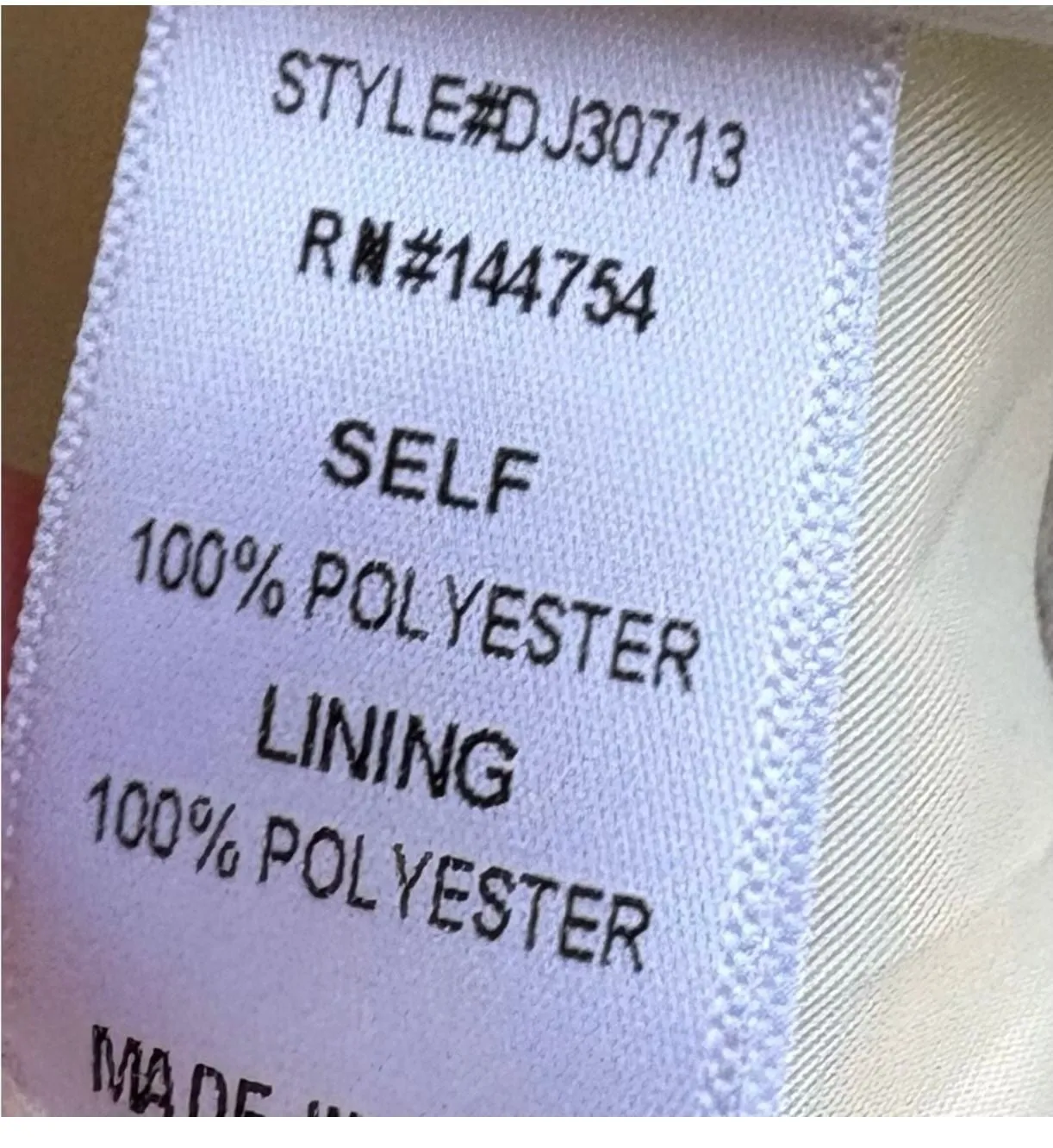 Davi & Dani Bold Retro Floral Print Jacket Blue Size M - Image 7