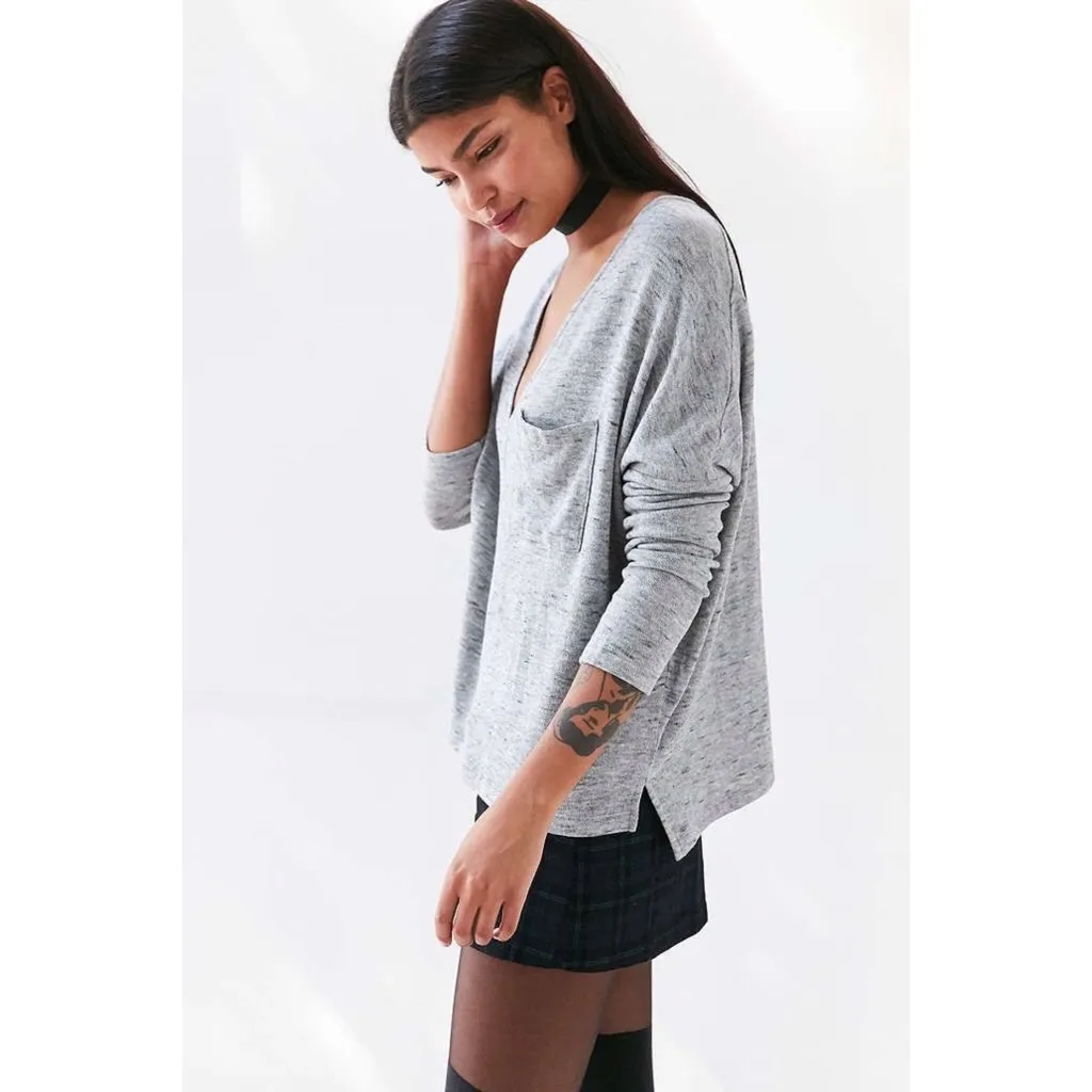 Urban Outfitters BDG Grey Pocket Sweater New With Tags - Image 2