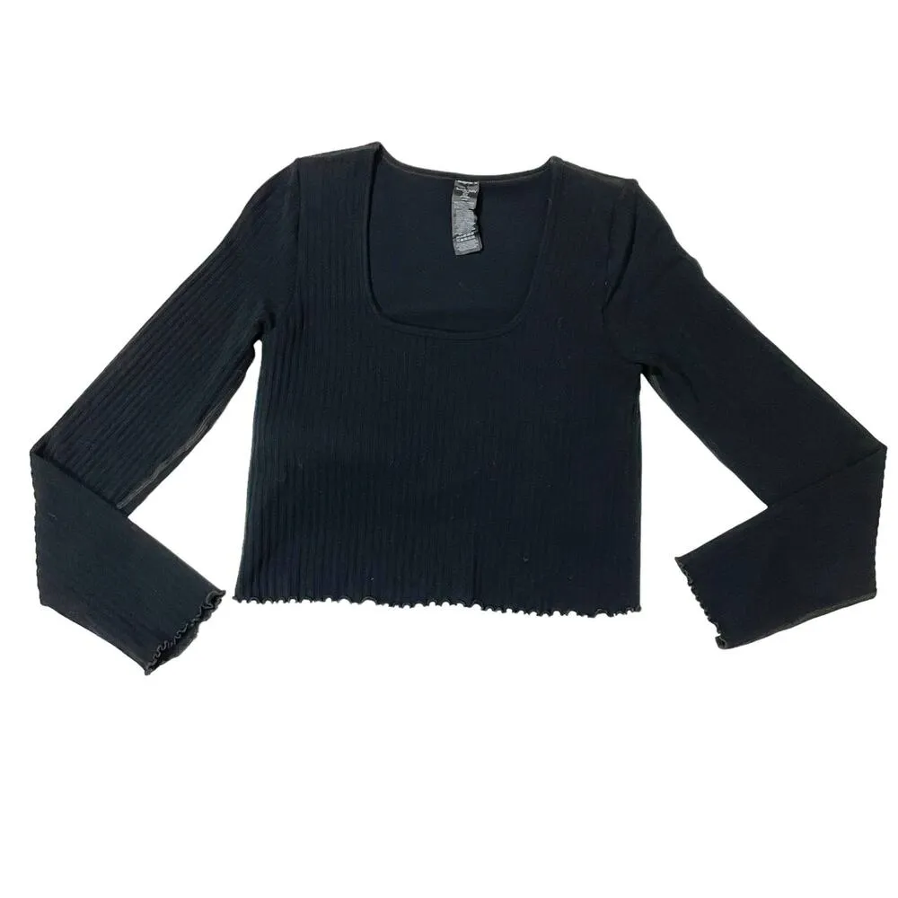 Sweaty Betty Mindful Seamless Long Sleeve Top - Black - 8 - Image 8