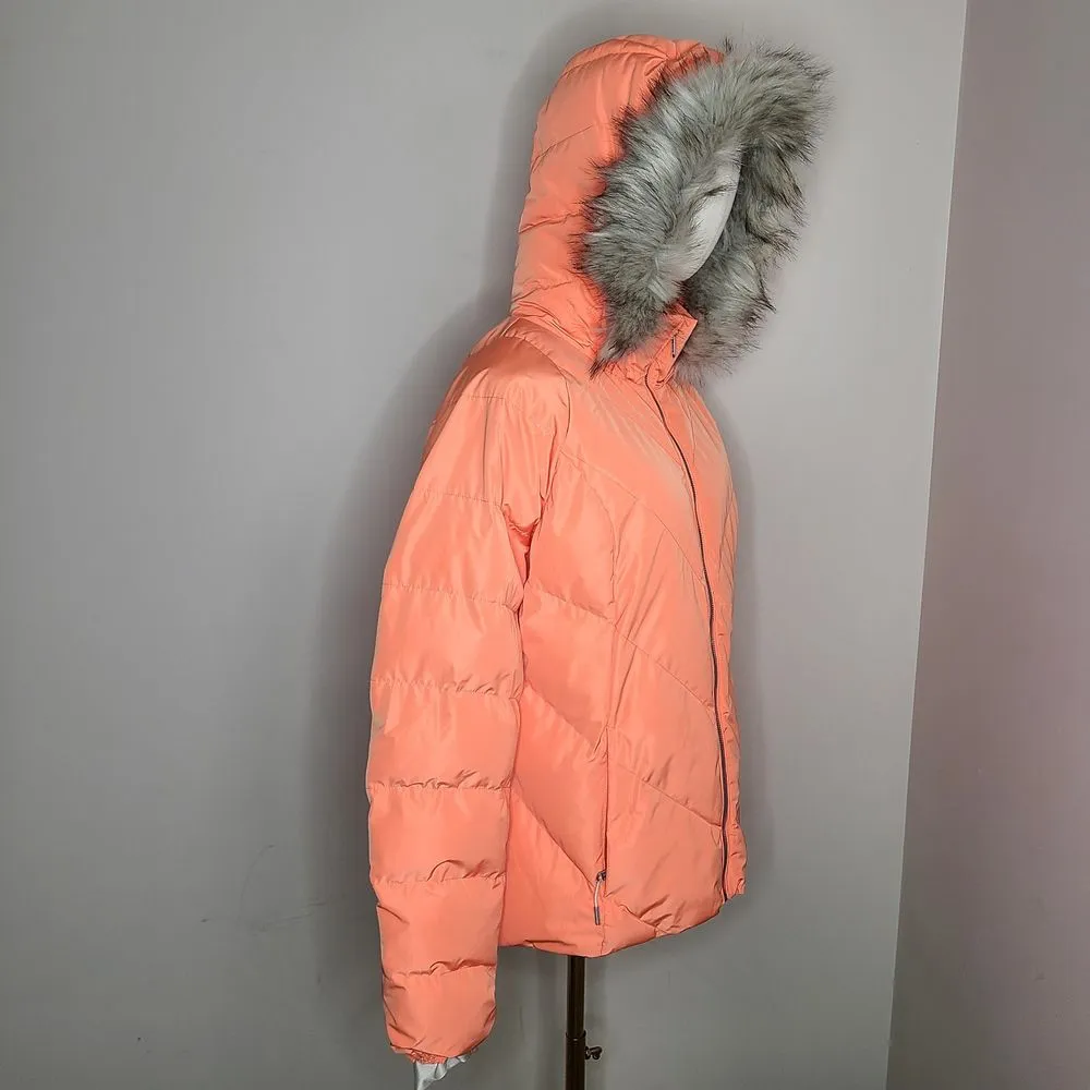 Obermeyer  Bombshell Ski Jacket  Women's‎ Size 12 Orange - Image 5