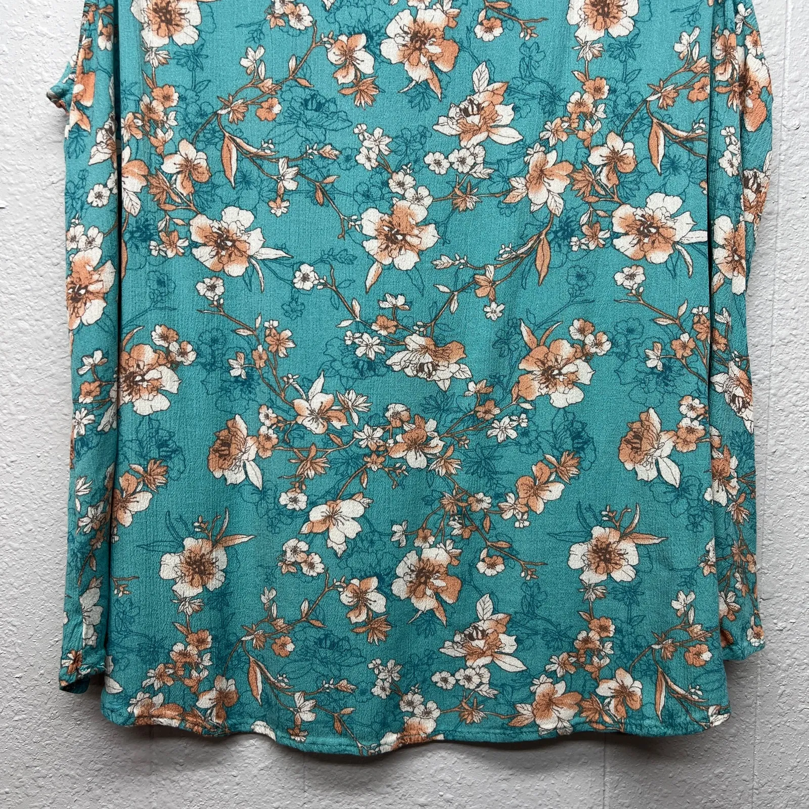 Studio B Top Womens 2X Floral Cottagecore Fairy Relaxed Comfort Lightweight - Image 7