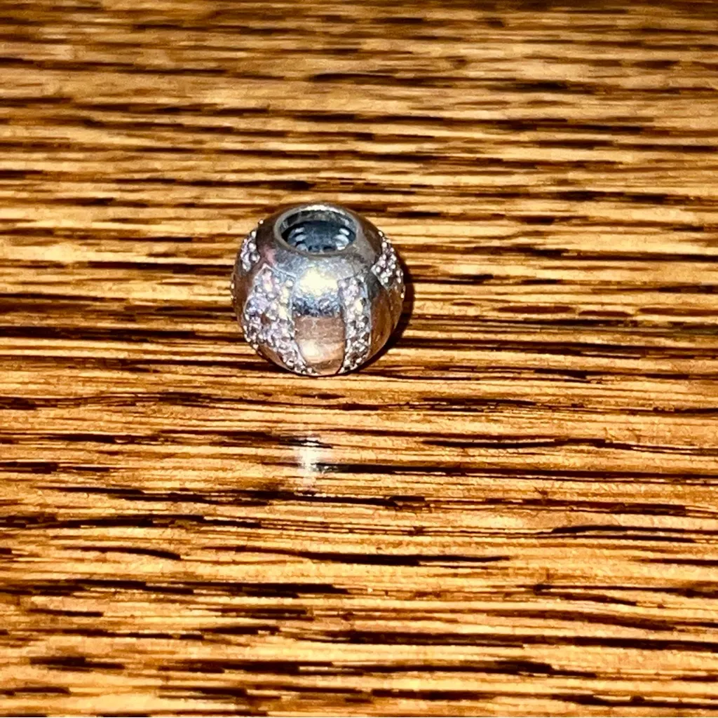 Pandora Surrounded by Faith Pink Cubic Zirconia Charm   791417PCZ - Image 2