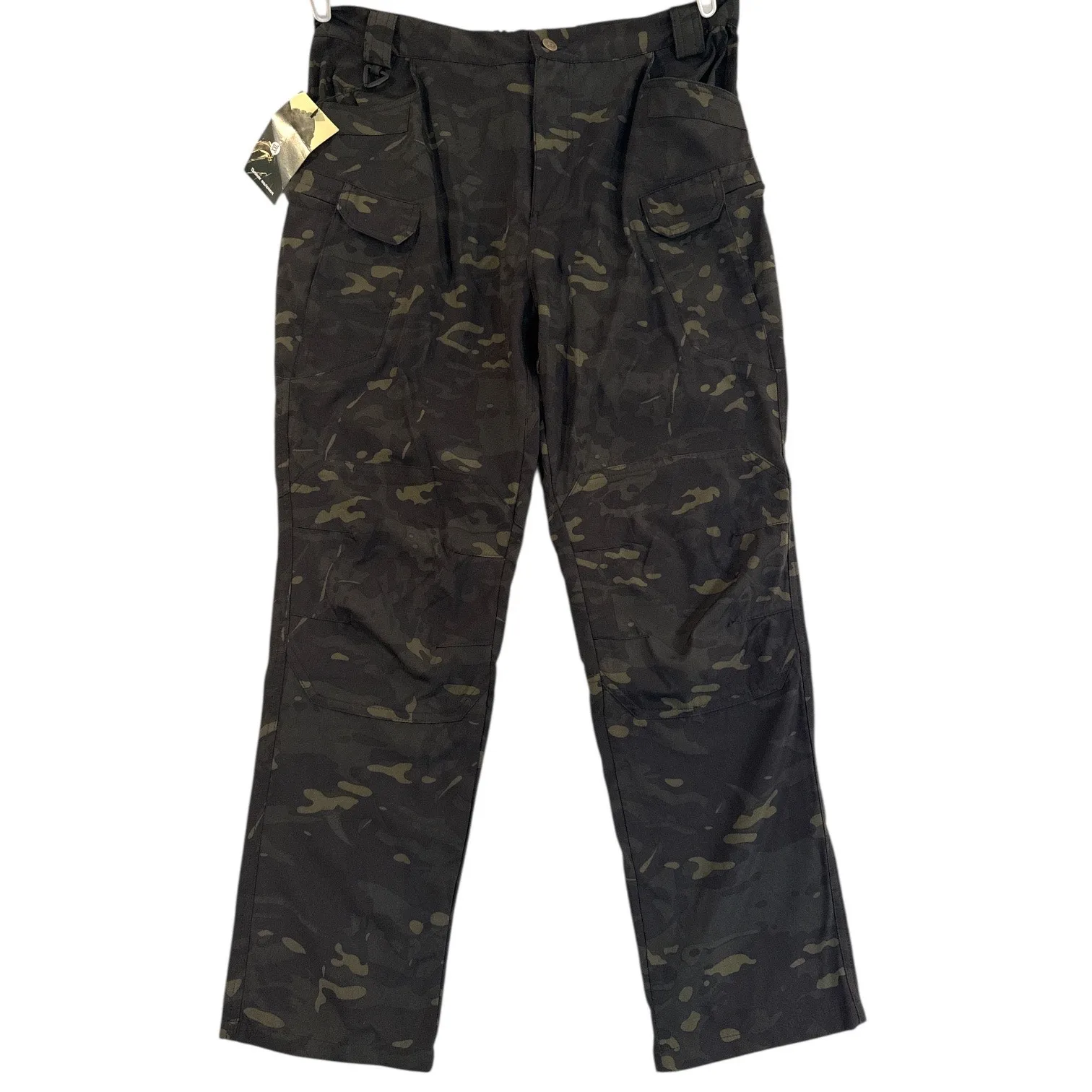 Women’s Camo Lightweight Snow Pants | XXL Tag | Outdoor Ski Utility Pants Green Size XL - Image 5