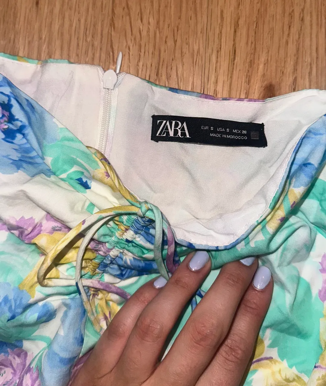 Floral Mini Dress - Image 3