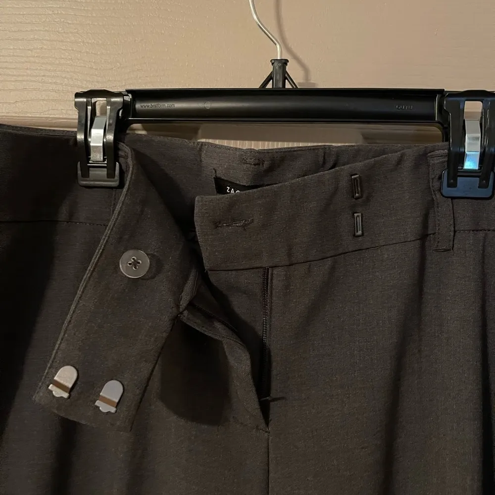 Zac & Rachel Charcoal Gray Trouser Size 8 - Image 4
