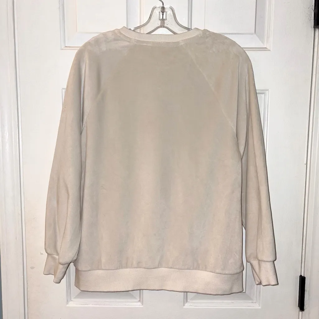 Athleta Girl Feelin' Great Cream Crewneck Sweatshirt - Image 5