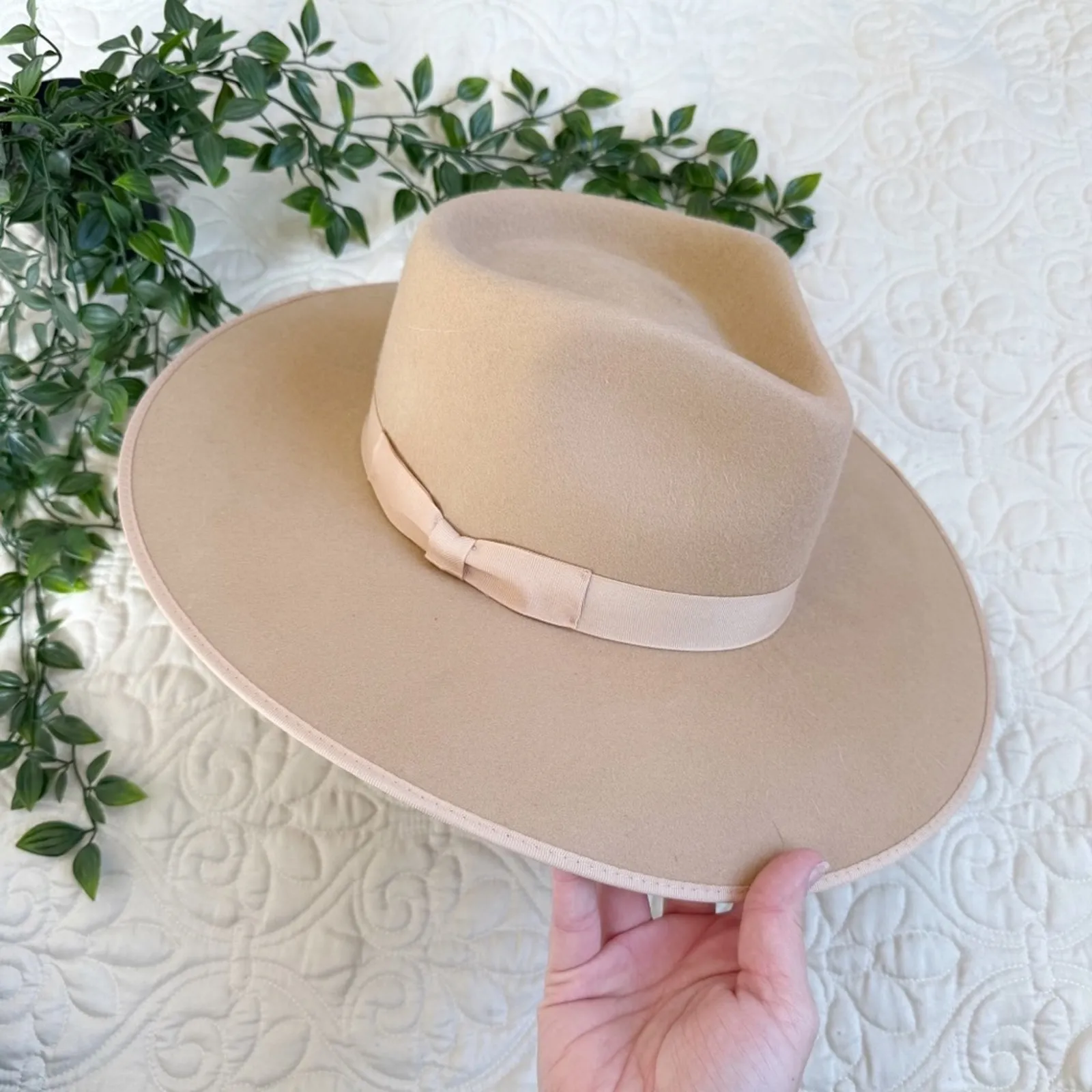 Lack of Color Zulu Rancher Wool Hat in Sand Sz L - Image 3