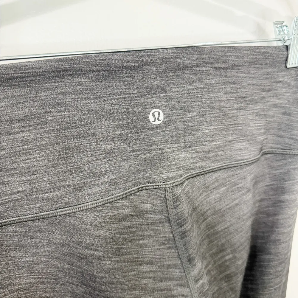 Lululemon High Times Pant Fullux Heathered Black Women’s Size 8 | EUC - Image 4