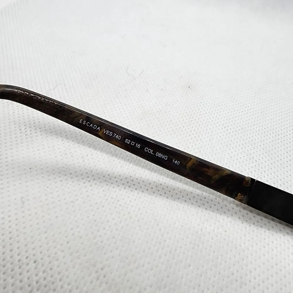 Escada Brown Prescription Glasses Frames - Image 10