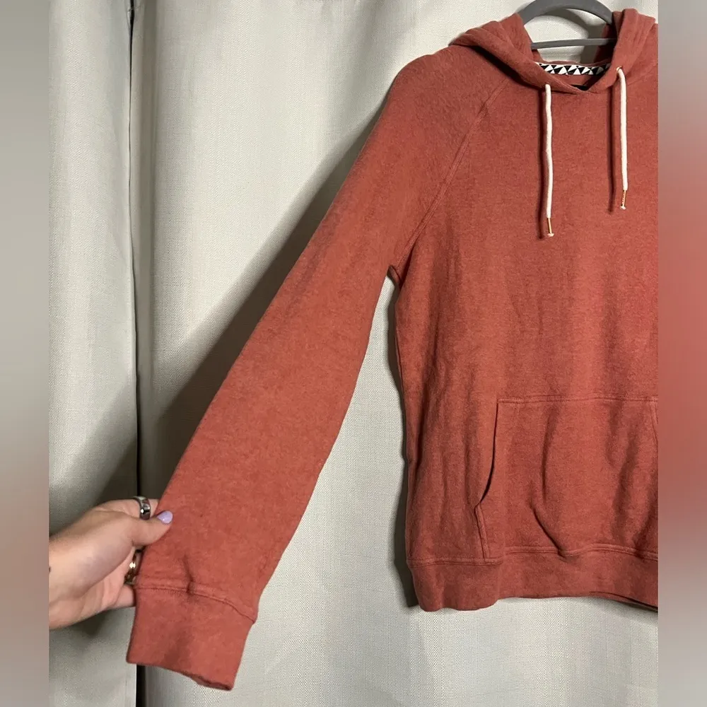 Volcom Dusty Rose Super Soft Pullover Hoodie Sweatshirt Small - Image 6