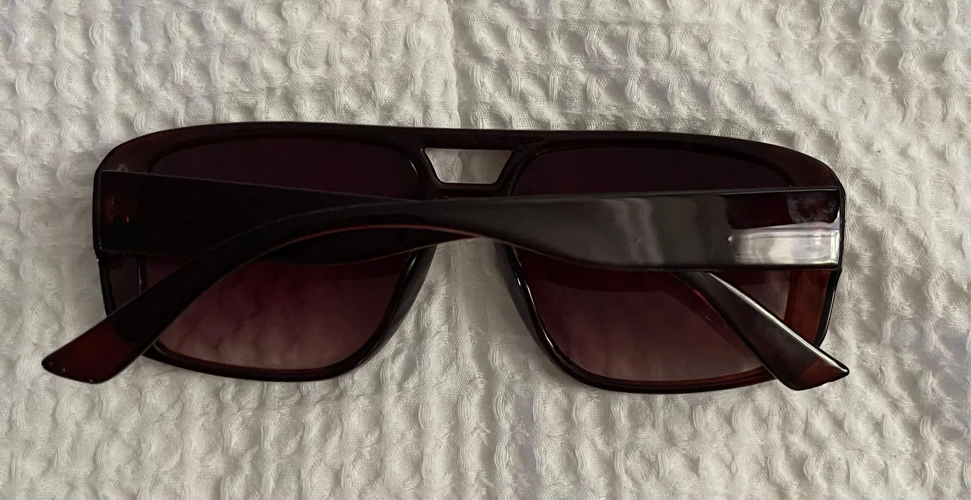 Rubi Bella retro aviator sunglasses Brown - Image 4