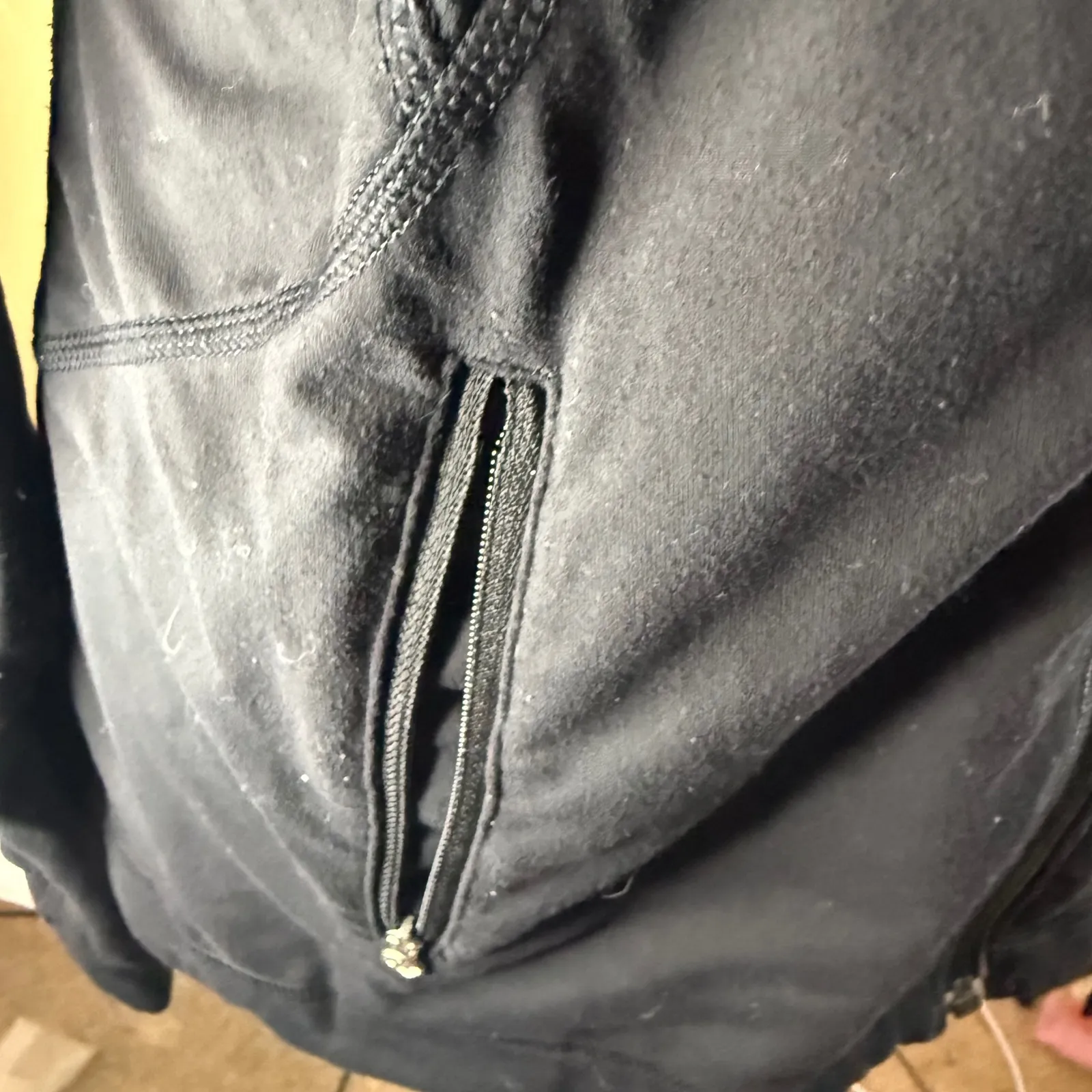 Lululemon Run: Track Time Jacket Size 6 Asymmetrical Zip Athleisure Activewear - Image 8