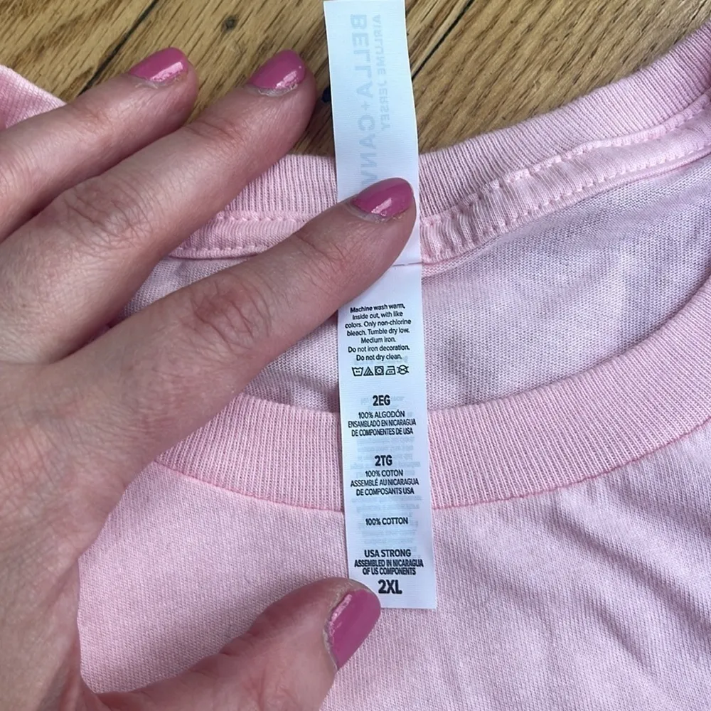 The Oblong Box Shop Pink Valentine Pinup Graphic T - Image 4