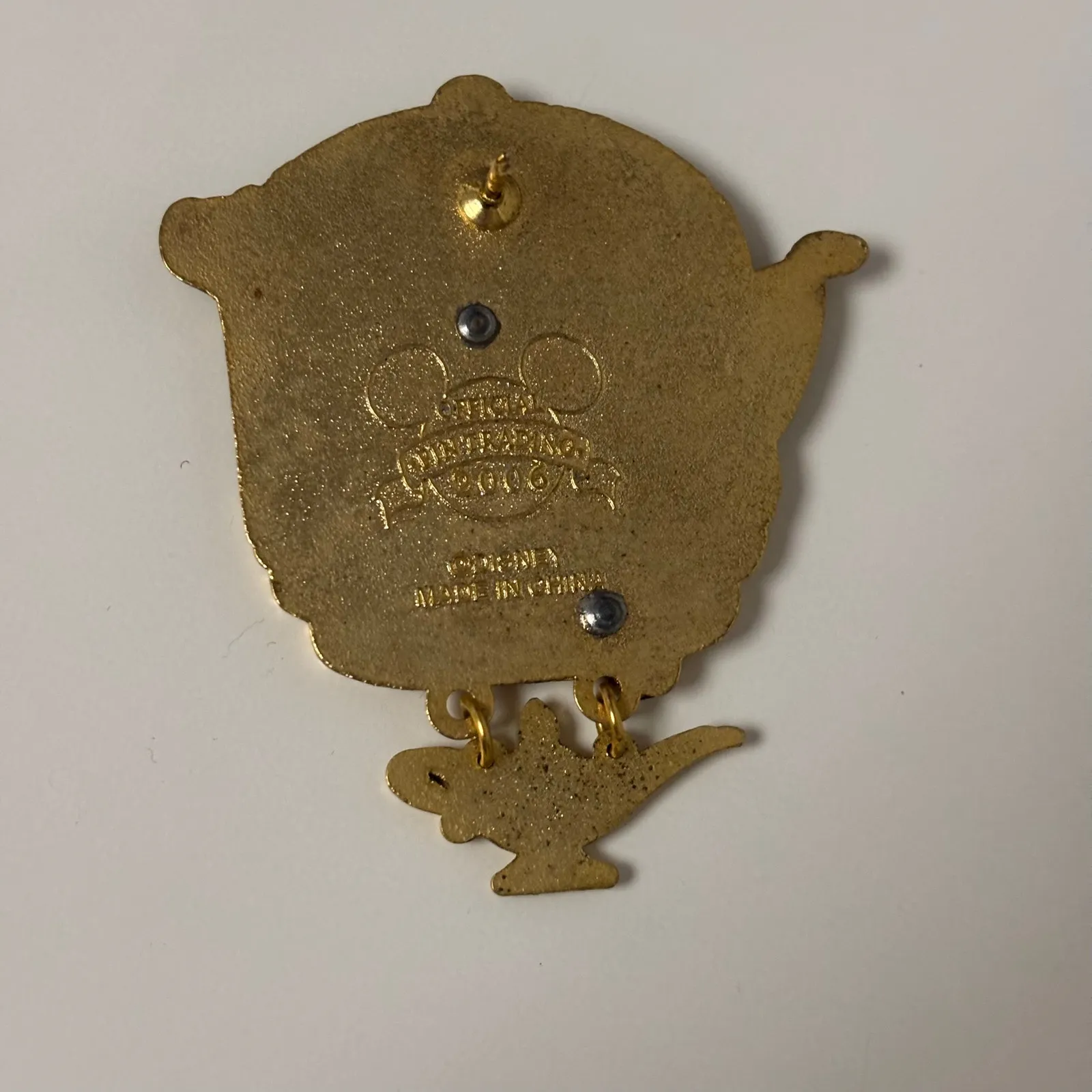 Disney Princess Icons Jasmine 3D Dangle Pin - Image 2