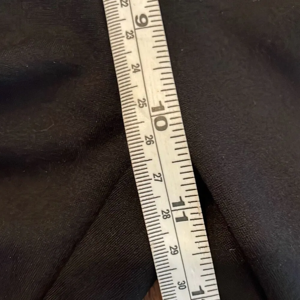 Rachel Zoe black ponte cargo pocket pant size 6 - Image 5