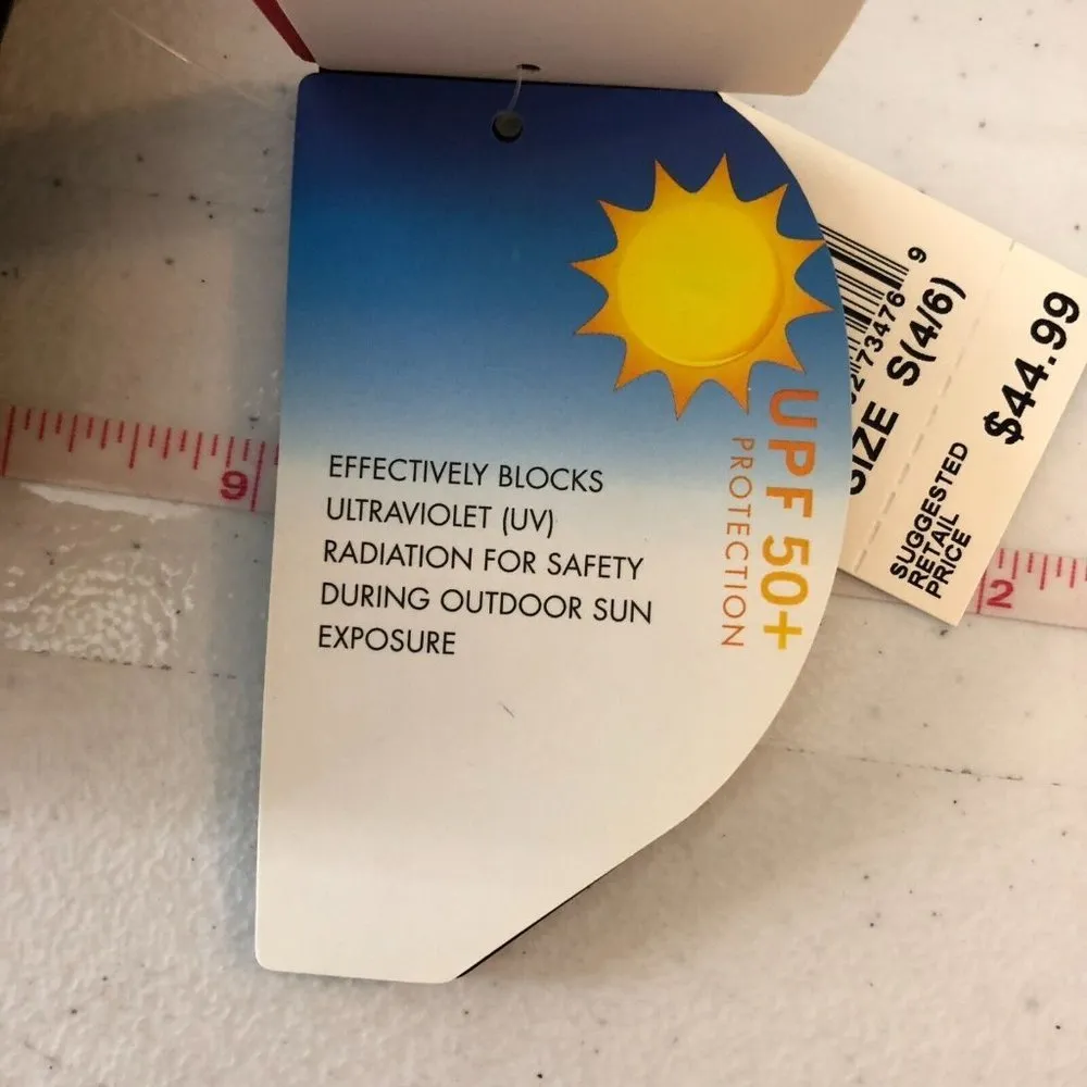 TYR Womens Anzan Mia Bikini Top Active Swimwear Medium Support Blue Black S 4/6 - Image 6