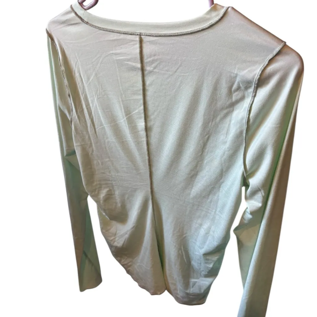 Free People “Pistachio Green Blue” Top – Size M Size M - Image 3