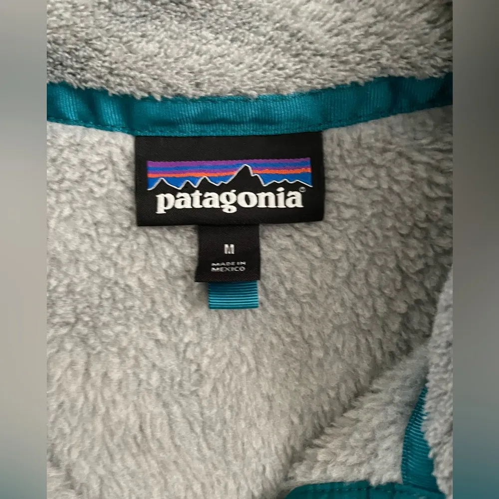 Patagonia  Synchilla Snap-T Fleece Pullover Gray Soft Casual Outdoors Sz M - Image 3