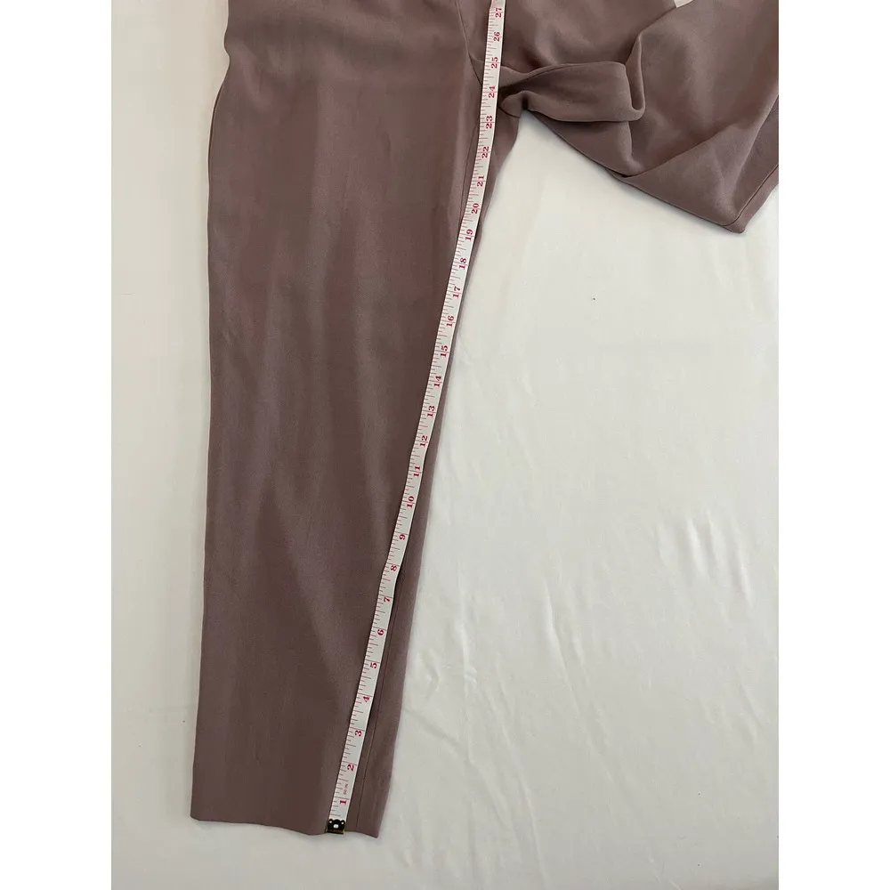 Aritzia Babaton Conan Pant Cropped Slim-Leg Trousers Shadow Mauve Size 2 - Image 11