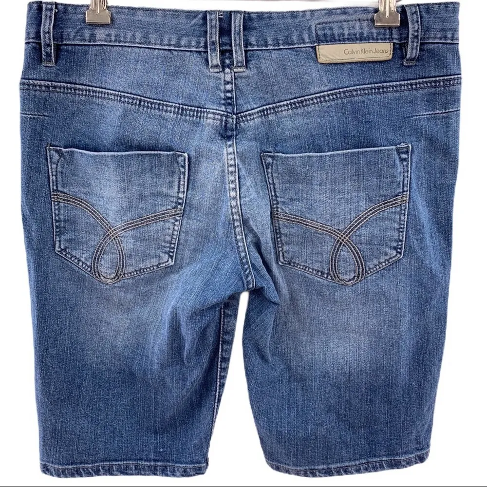 Calvin Klein Bermuda denim shorts slouchy slim - Image 2