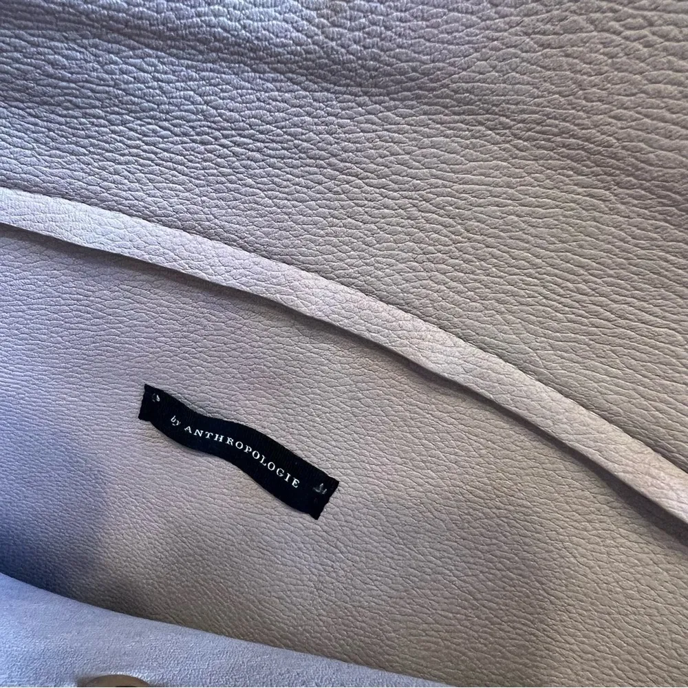 Anthropologie Dreia Envelope Clutch Crossbody Bag Blush Light Pink Vegan Faux - Image 6