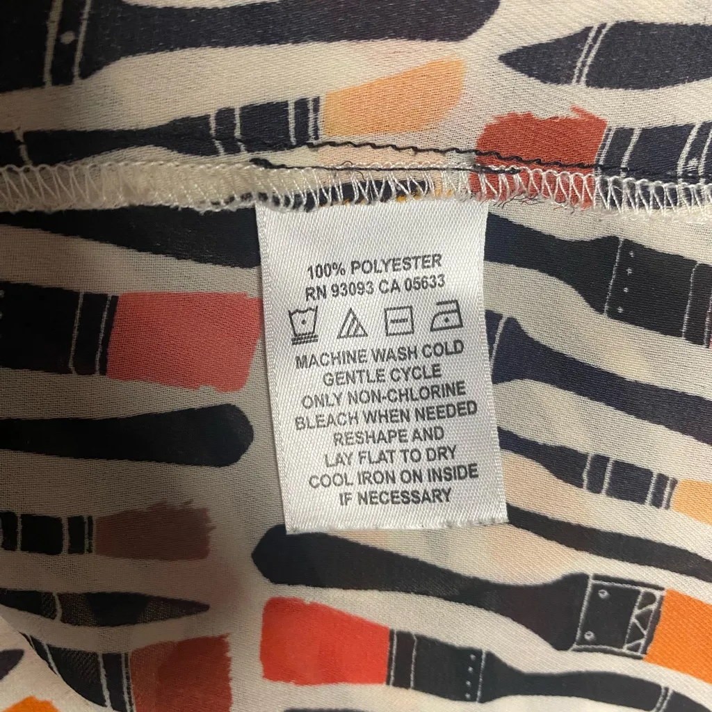 NIC+ZOE Paintbrush Print Blouse
Size L - Image 10