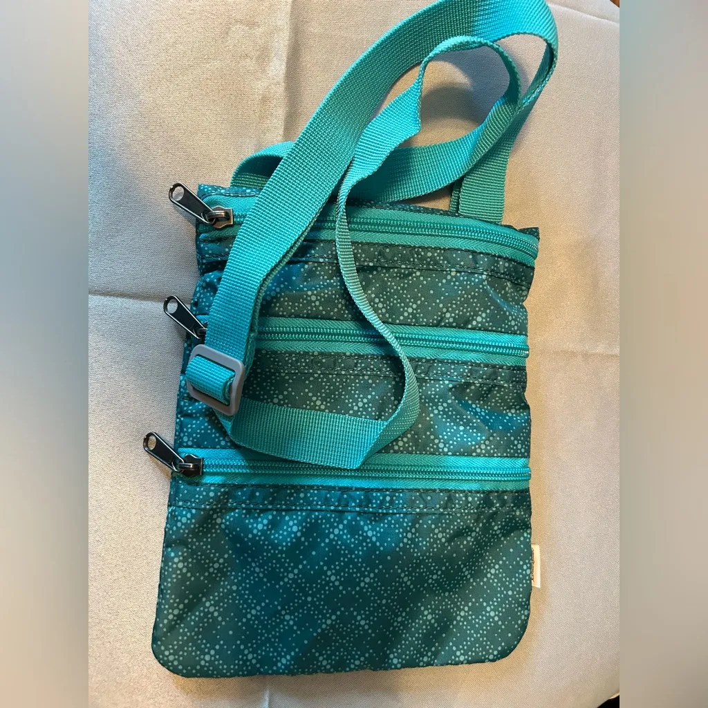 Eddie Bauer teal crossbody bag - Image 2
