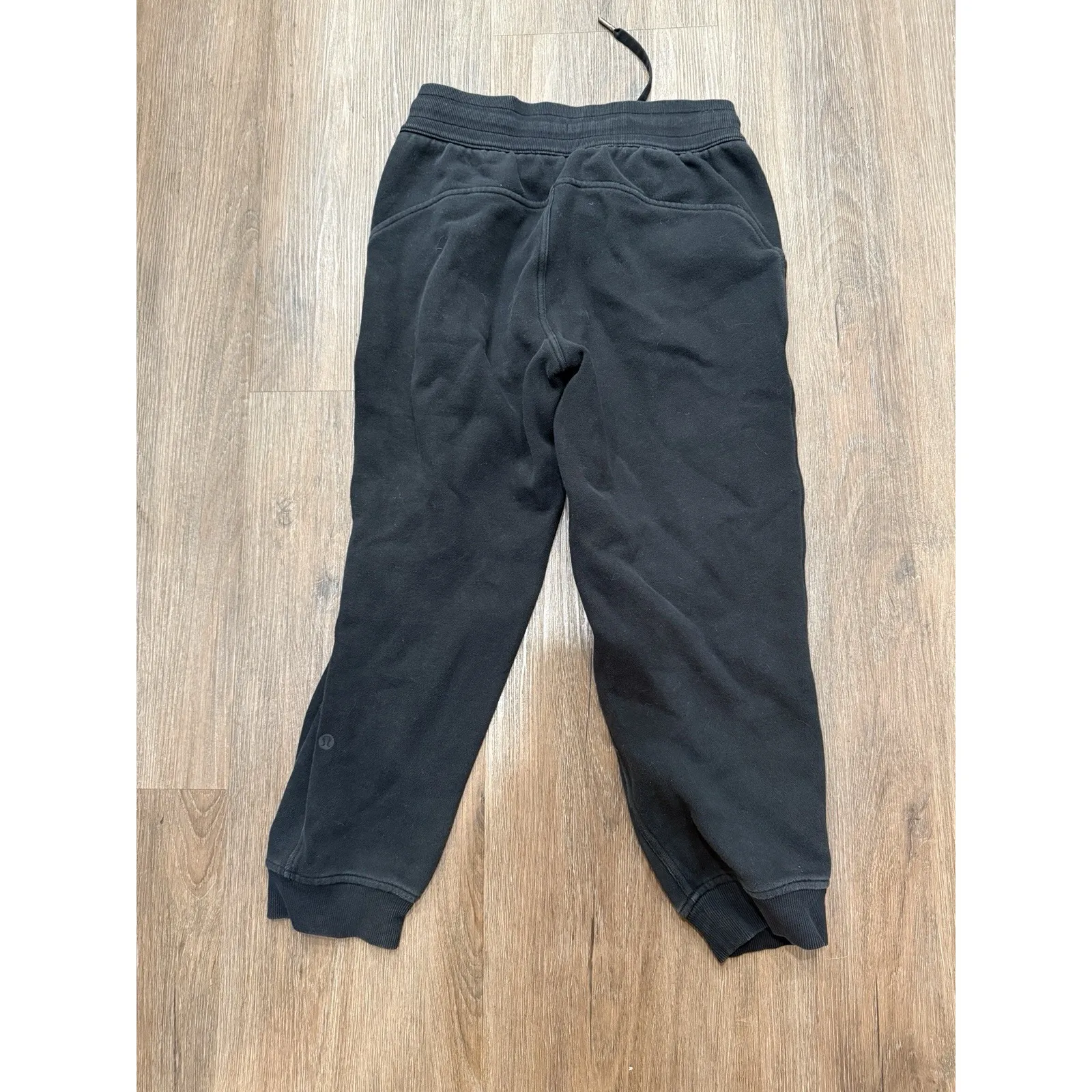 Lululemon‎ Scuba Relaxed Jogger Womens 4 Black Sweatpants Drawstring - Image 2