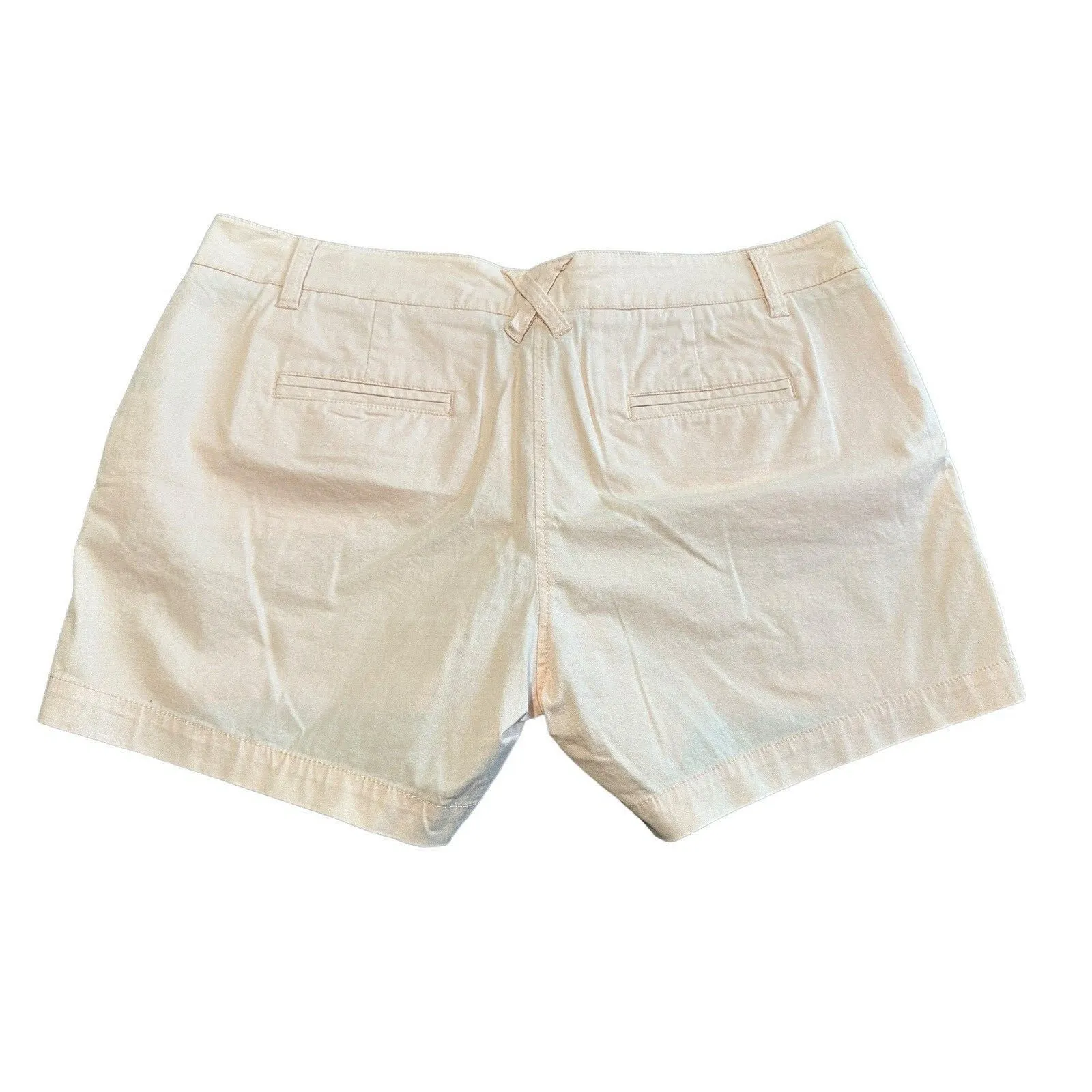 NWT Cremieux Women’s Shorts Size 14‎ Peach 4 Inch Inseam Lightweight Stretch GH4 - Image 2