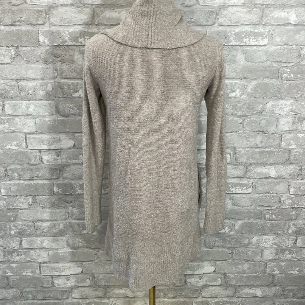 Barefoot Dreams Tan Open Front Cardigan - Image 4