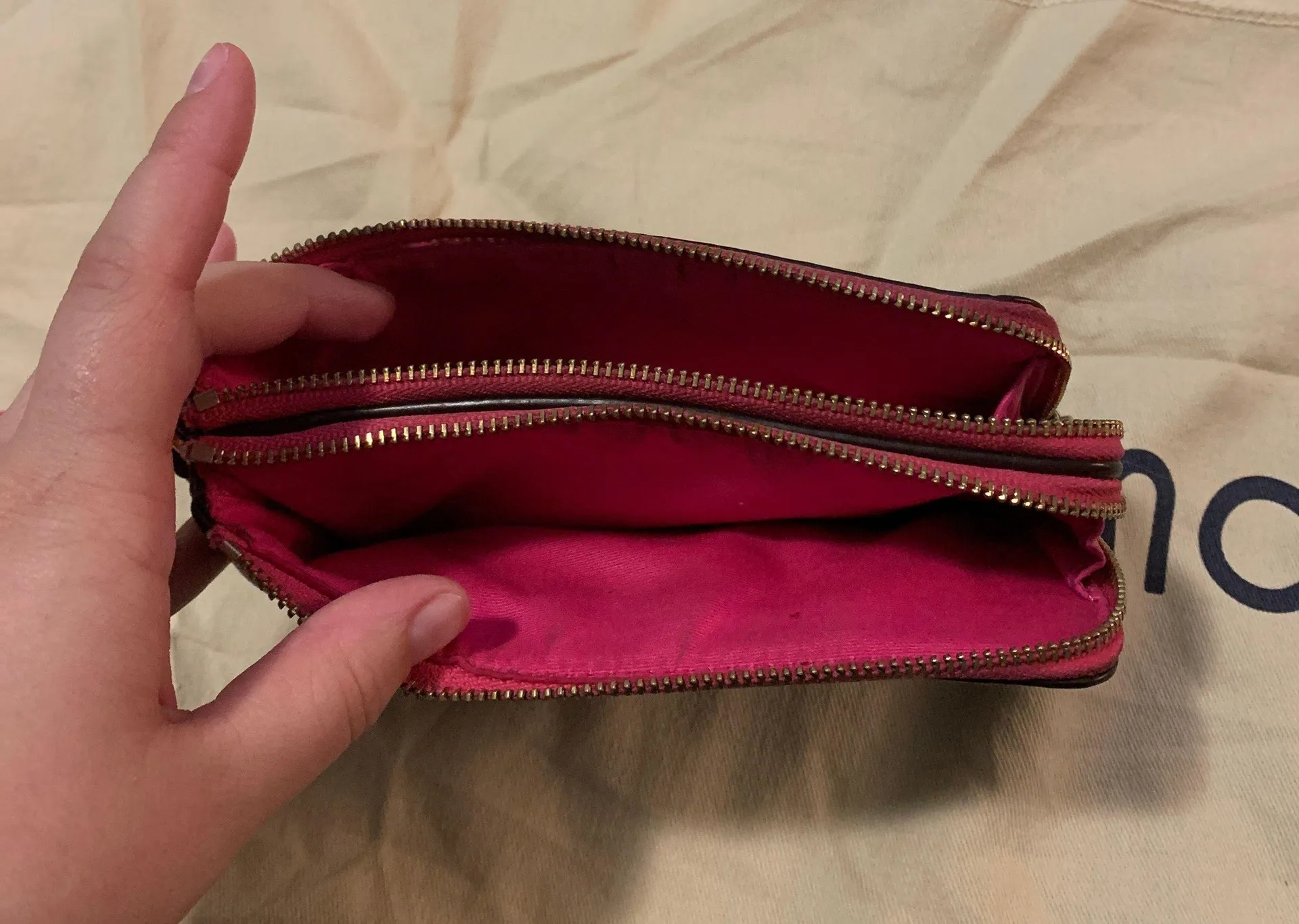 Coach Wristlet [Chocolate] - Image 2