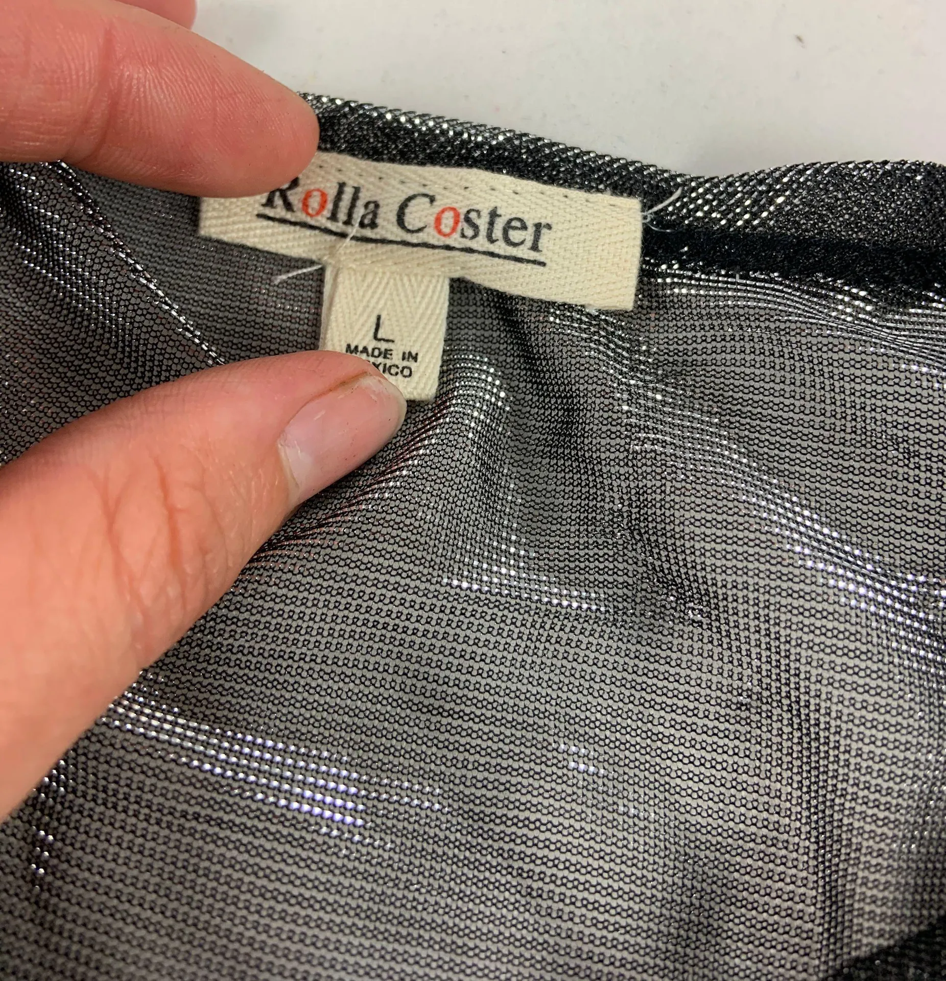 Metallic Opaque Dancer Top - Image 5