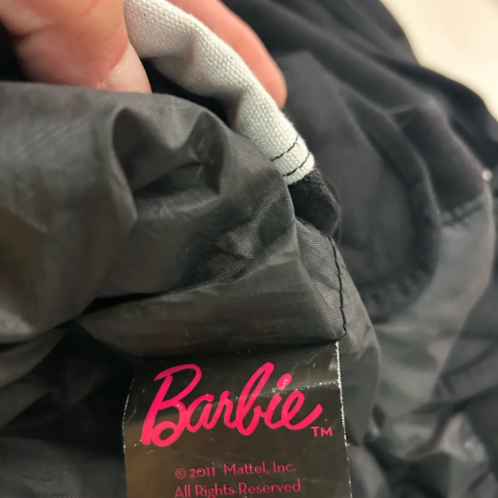 BARBIE Stylish Black and White Tote Bag - Image 8