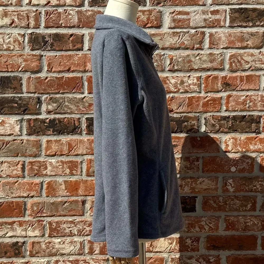 Old Navy soft grey zip up warm fleece jacket / M / Excellent condition - Image 3