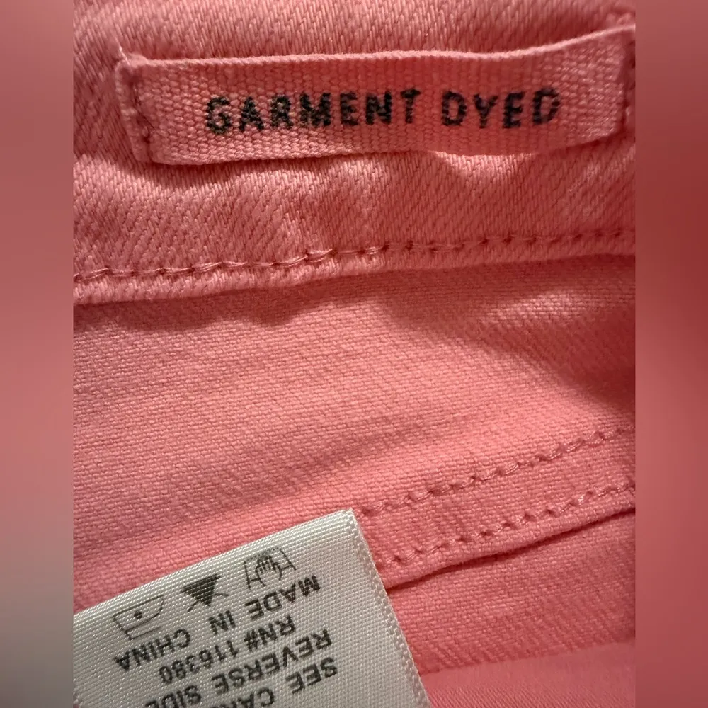 Judy Blue Rose High Waist garment dyed Raw Hem cropped Wide leg Jeans - Image 7