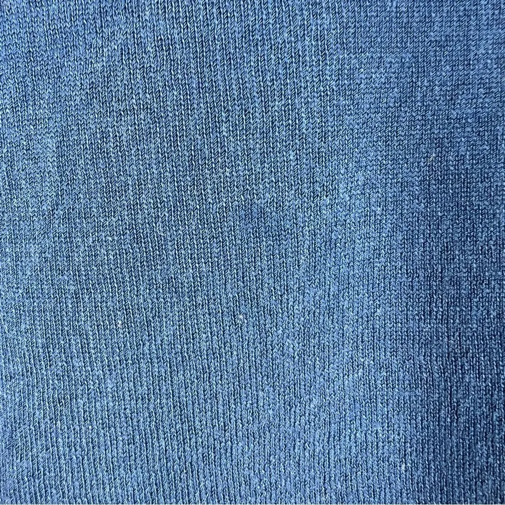 Stella McCartney Blue Eyelet Seta Silk Long‎ Sleeve Top - Image 6