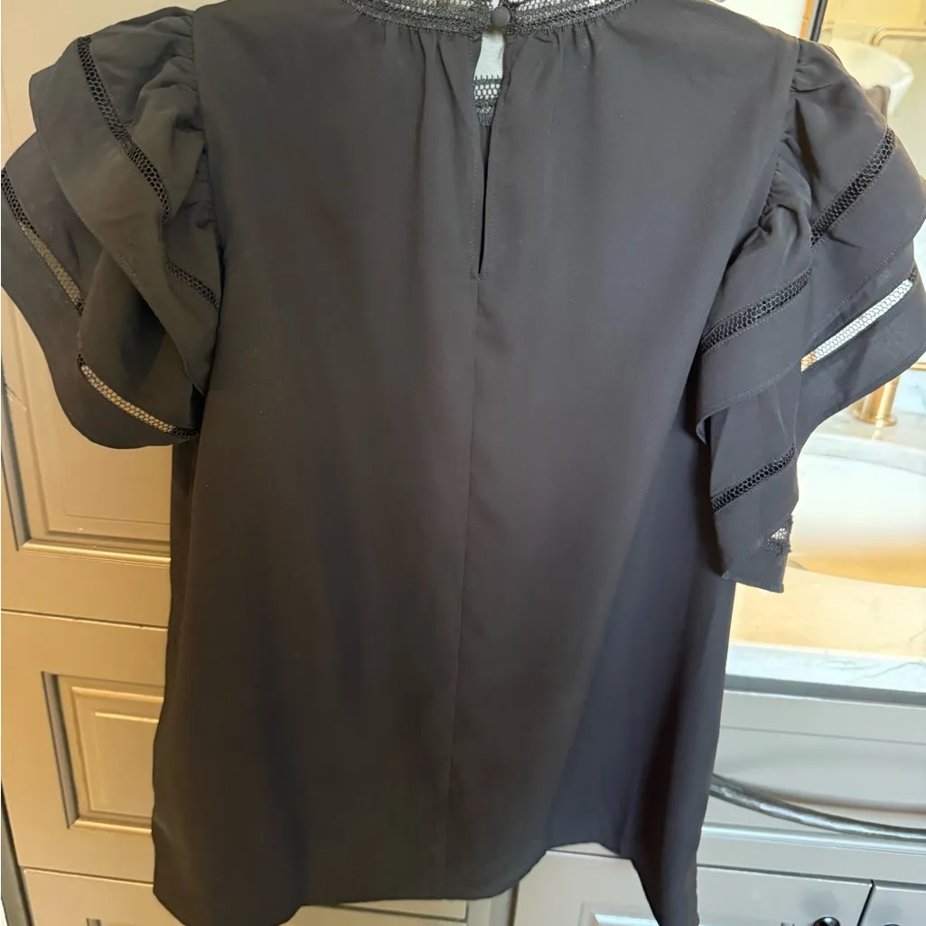 Elegant Black Women's Top - Image 2