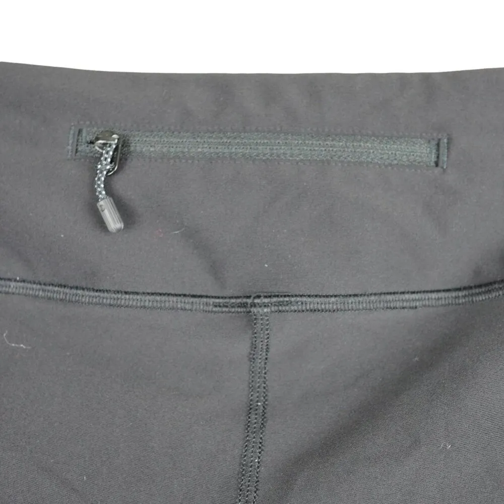 Lululemon Tight Stuff Legging Women's Activewear Black With Reflective Dots Zipp - Image 5