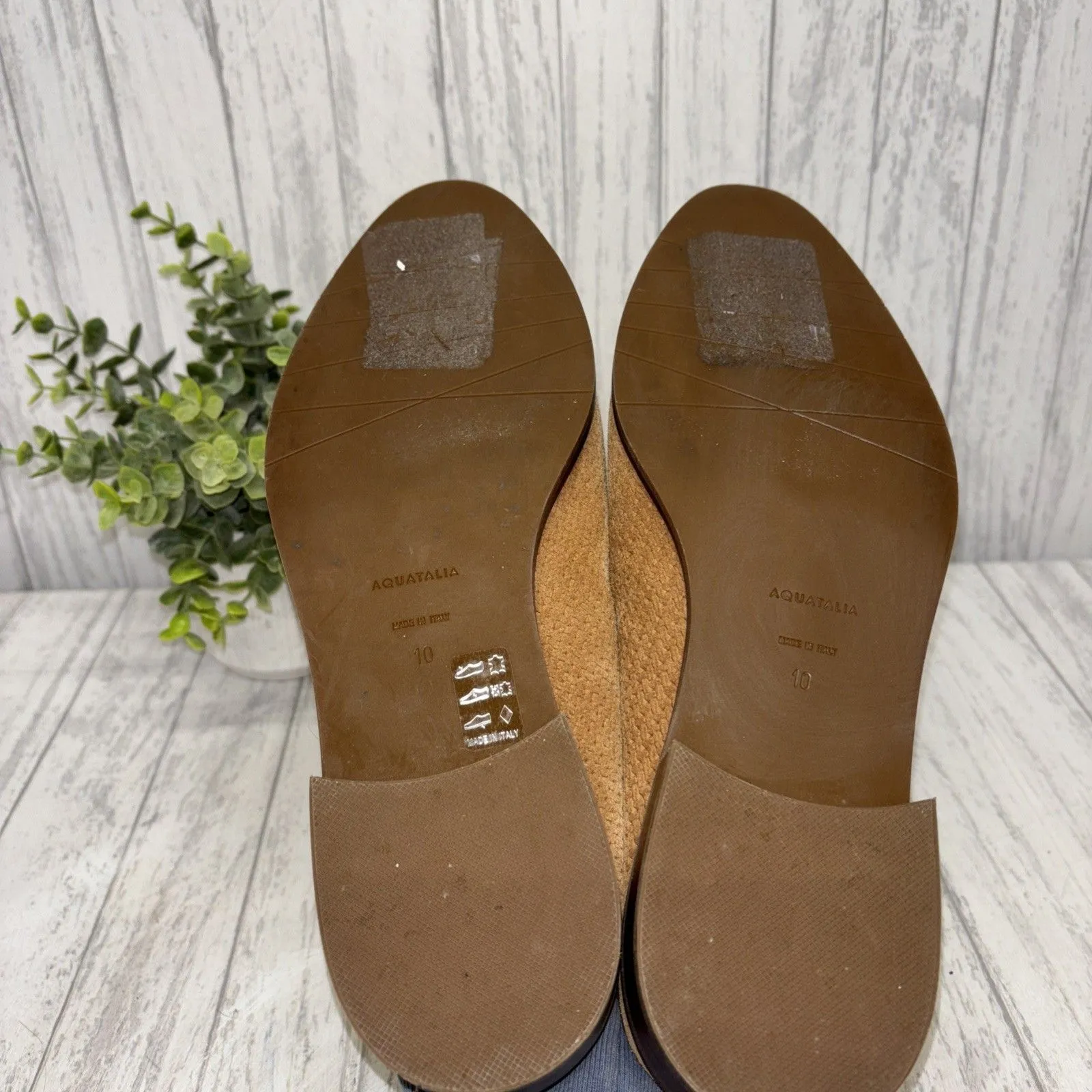 Womens Size 10 Aquatalia Fife Suede Mule EUC - Image 5